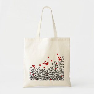 Tela Bolso del amor del el día de San Valentín