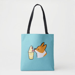 Tela Bolso del azote de Dole de la piña del Corgi