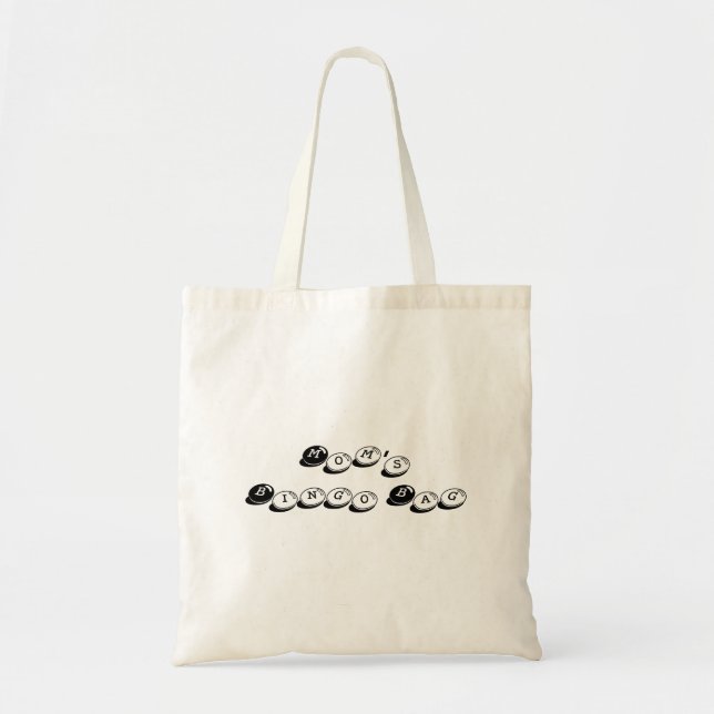 Tela Bolso del bingo de la mamá (Frente)