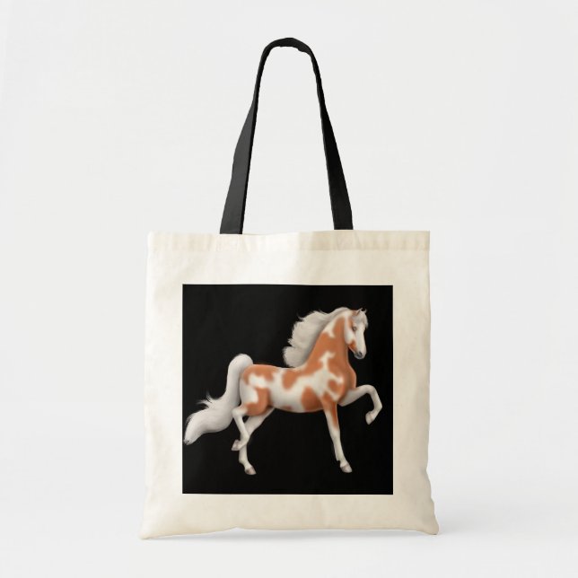 Tela Bolso del caballo de la pintura de Saddlebred del (Frente)