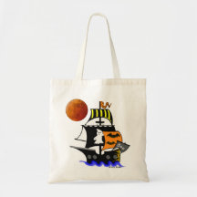 Bolso del caramelo de Halloween del pirata