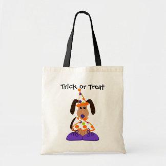 Tela Bolso del caramelo del truco o de la invitación de