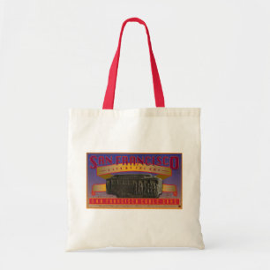 Tela Bolso del Coche-Tote del cable de San Francisco