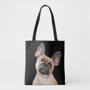 Tela Bolso del comprador del tote de la acuarela del