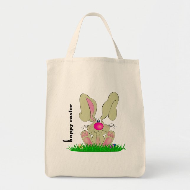 Tela Bolso del conejito de pascua (Frente)