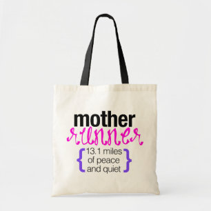 Tela bolso del corredor de la madre