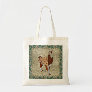 Tela Bolso del damasco de la llama