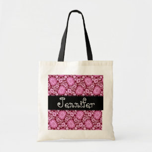 Tela Bolso del damasco del favor de la boda del vino
