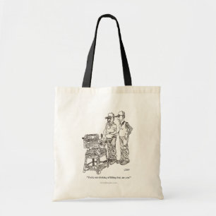 Tela Bolso del dibujo animado de la hernia