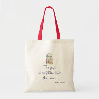 Tela Bolso del empollón de la palabra