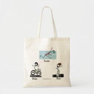 Tela Bolso del funcionamiento de la bici de la nadada
