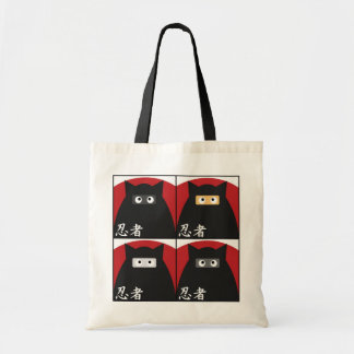 Tela Bolso del gatito de Ninja