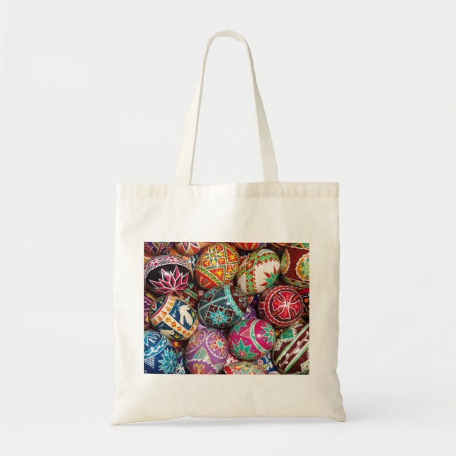 Tela Bolso del huevo de Pascua del ucraniano (Frente)