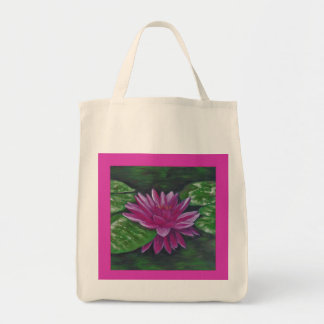 Tela Bolso del lirio de agua