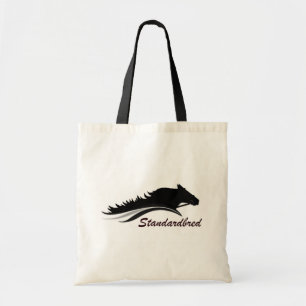 Tela Bolso del logotipo de Standardbred de las Carreras