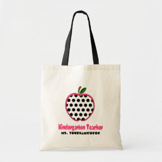 Tela Bolso del maestro de jardín de infancia - lunar