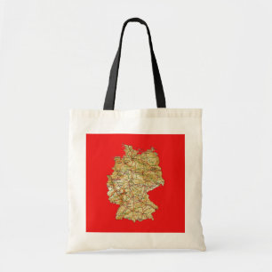 Tela Bolso del mapa de Alemania