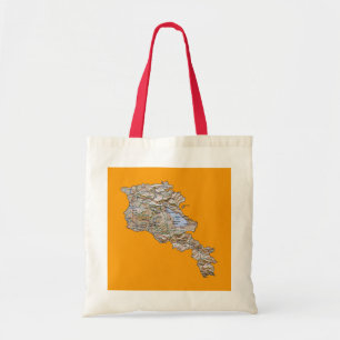 Tela Bolso del mapa de Armenia