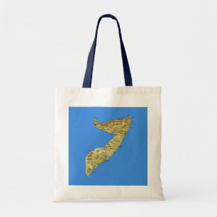 Tela Bolso del mapa de Somalia