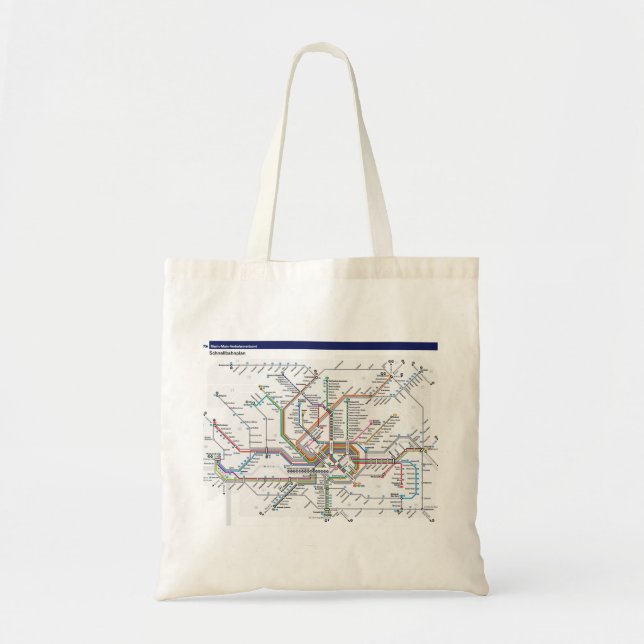 Tela Bolso del metro de Francfort (Frente)