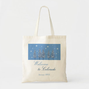 Tela Bolso del país de las maravillas del invierno