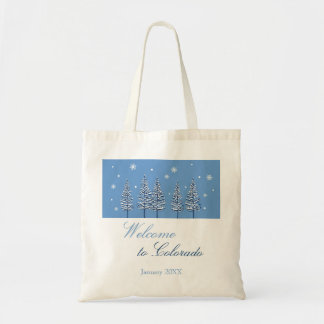 Tela Bolso del país de las maravillas del invierno