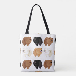 Tela bolso del perro chino de perro chino