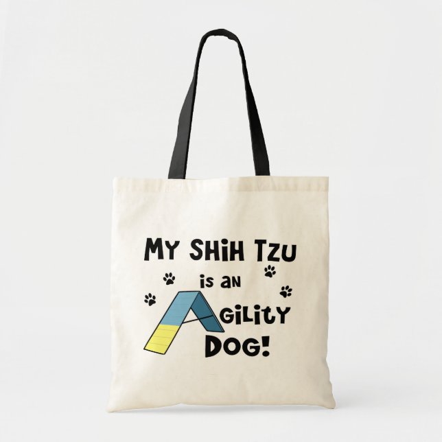 Tela Bolso del perro de la agilidad de Shih Tzu (Frente)