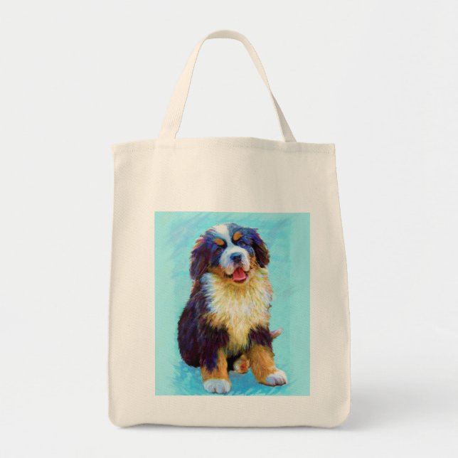 Tela bolso del perro de montaña bernese (Frente)