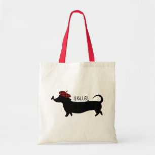 Tela Bolso del perro de salchicha