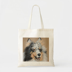 TELA BOLSO DEL PERRO DE SHELTIE