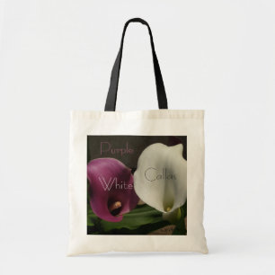 Tela Bolso del presupuesto de las "calas blancas