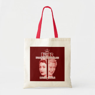 Tela Bolso del recuerdo del jubileo de diamante de la