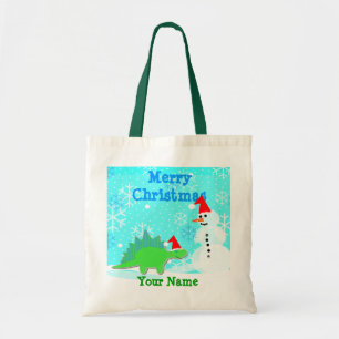 Tela Bolso del regalo de las Felices Navidad del muñeco