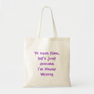Tela Bolso divertido de la cita