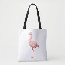 Bolso Elegante de Flamenco Rosa Tropical de Verano