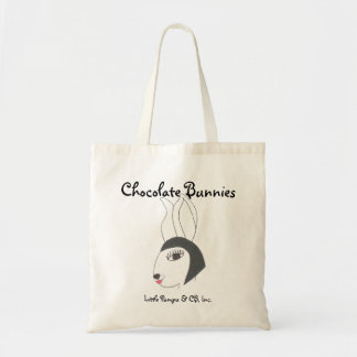 Tela Bolso elegante de los conejitos de Choc del