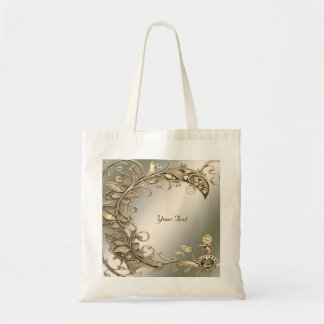 Tela Bolso elegante moderno decorativo de oro