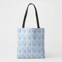 Bolso elegante personalizado con el apellido de la