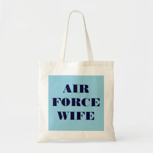 Tela Bolso Esposa De La Fuerza Aérea
