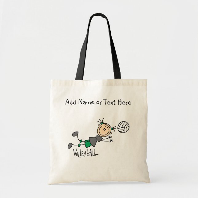 Tela Bolso femenino del jugador de voleibol (Frente)