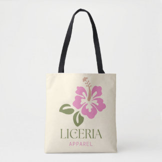 Tela bolso floral de hombro