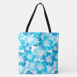 Tela Bolso floral hawaiano de la playa de la hawaiana