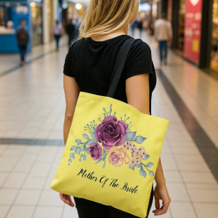 Tela Bolso floral rosa para fiesta de boda