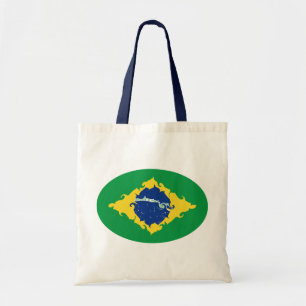 Tela Bolso Gnarly de la bandera del Brasil