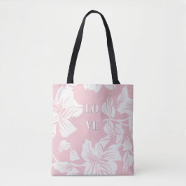 Tela Bolso grande botánico minimalista moderno de AMOR