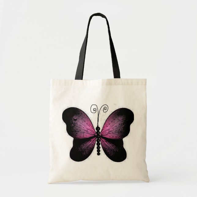 Tela Bolso hermoso de la mariposa (Frente)