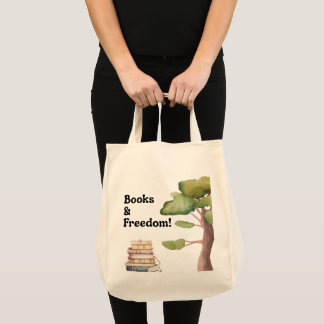 Tela Bolso lector de libros + libertad