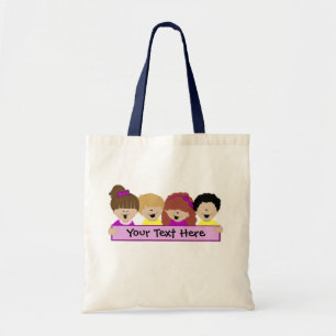 Tela Bolso lindo de la guardería de los niños