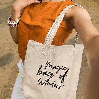 Tela Bolso Mágico de Maravillas Regalo Moderno y con Es